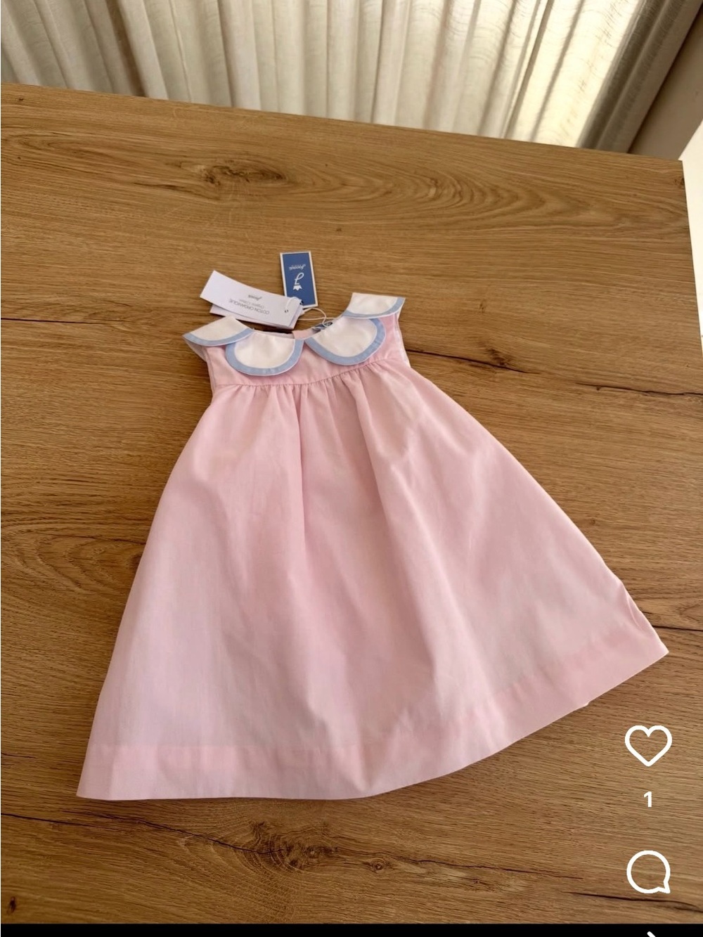 Pink Baby Dress with Bloomers jacadi